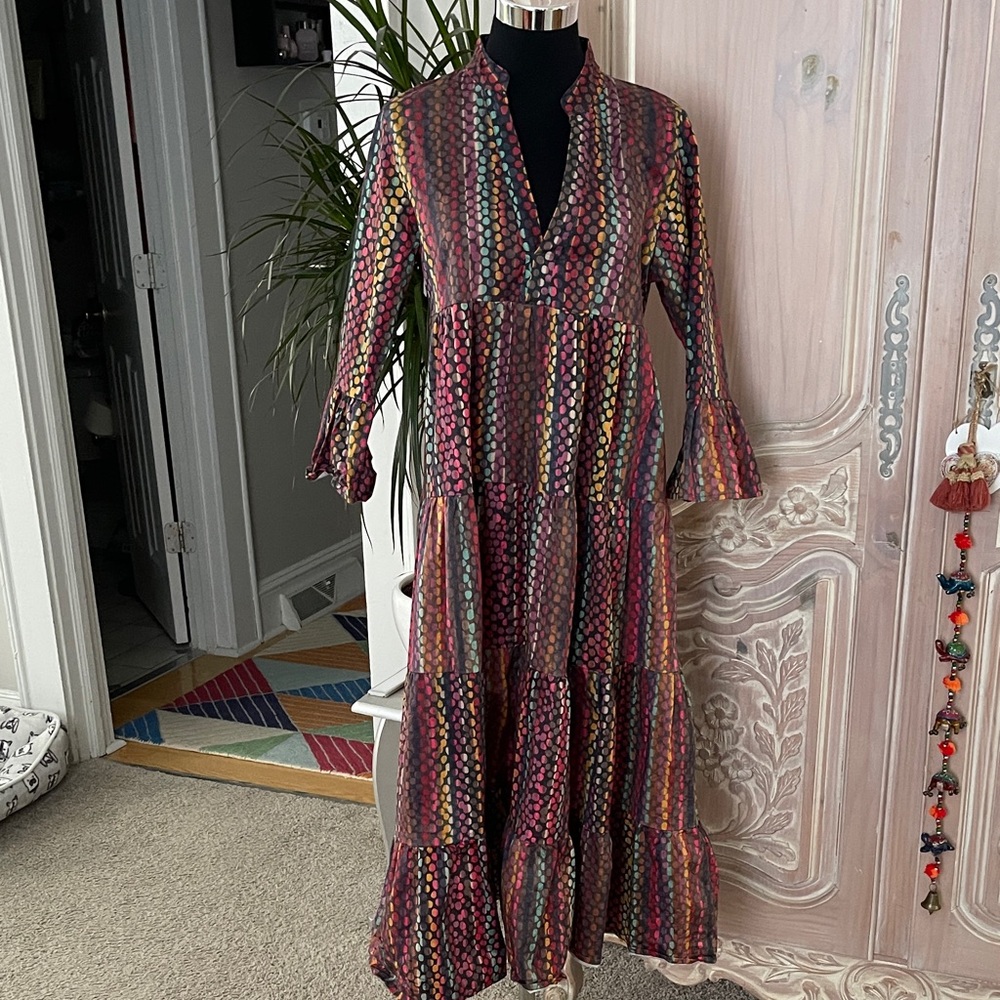 Annie Selke Pine Cone Hill Dash& Albert Dress
